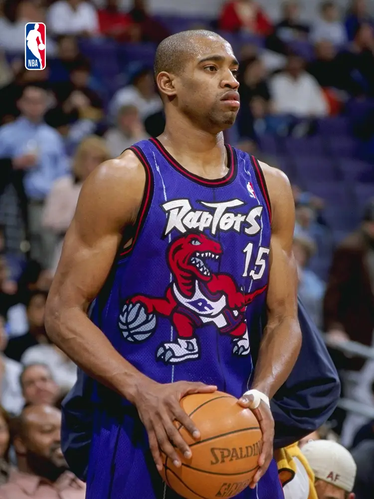 Mitchell & Ness Official Nba Raptors Vince Carter Retro Jersey Sw Purple Away Basketball Uniform