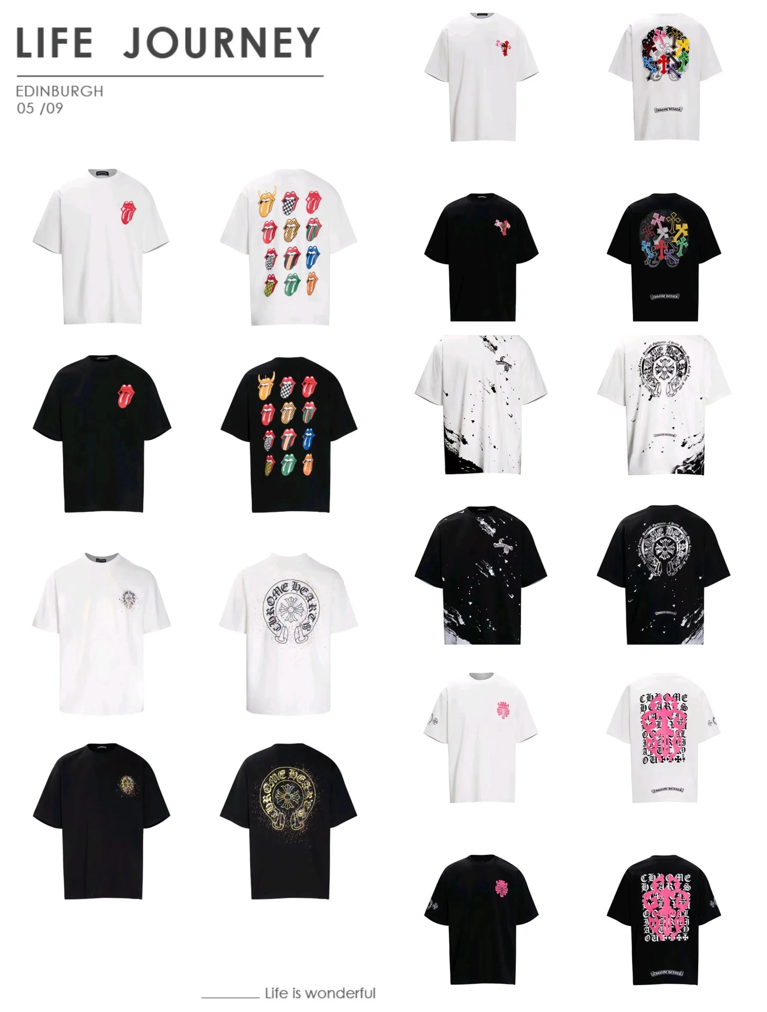 CHROME HEARTS T-shirts