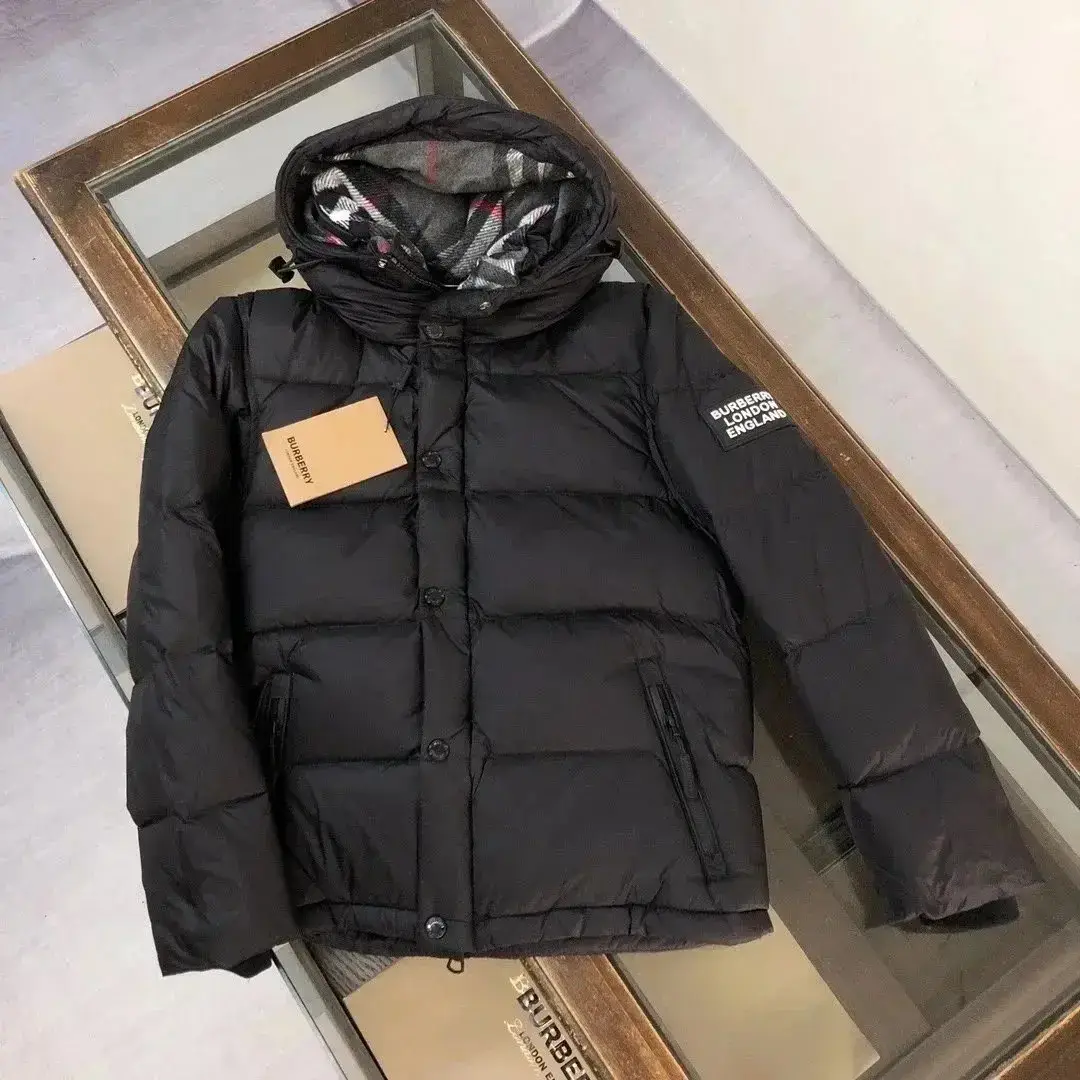 Burberry Down Puffer Jacket Black
