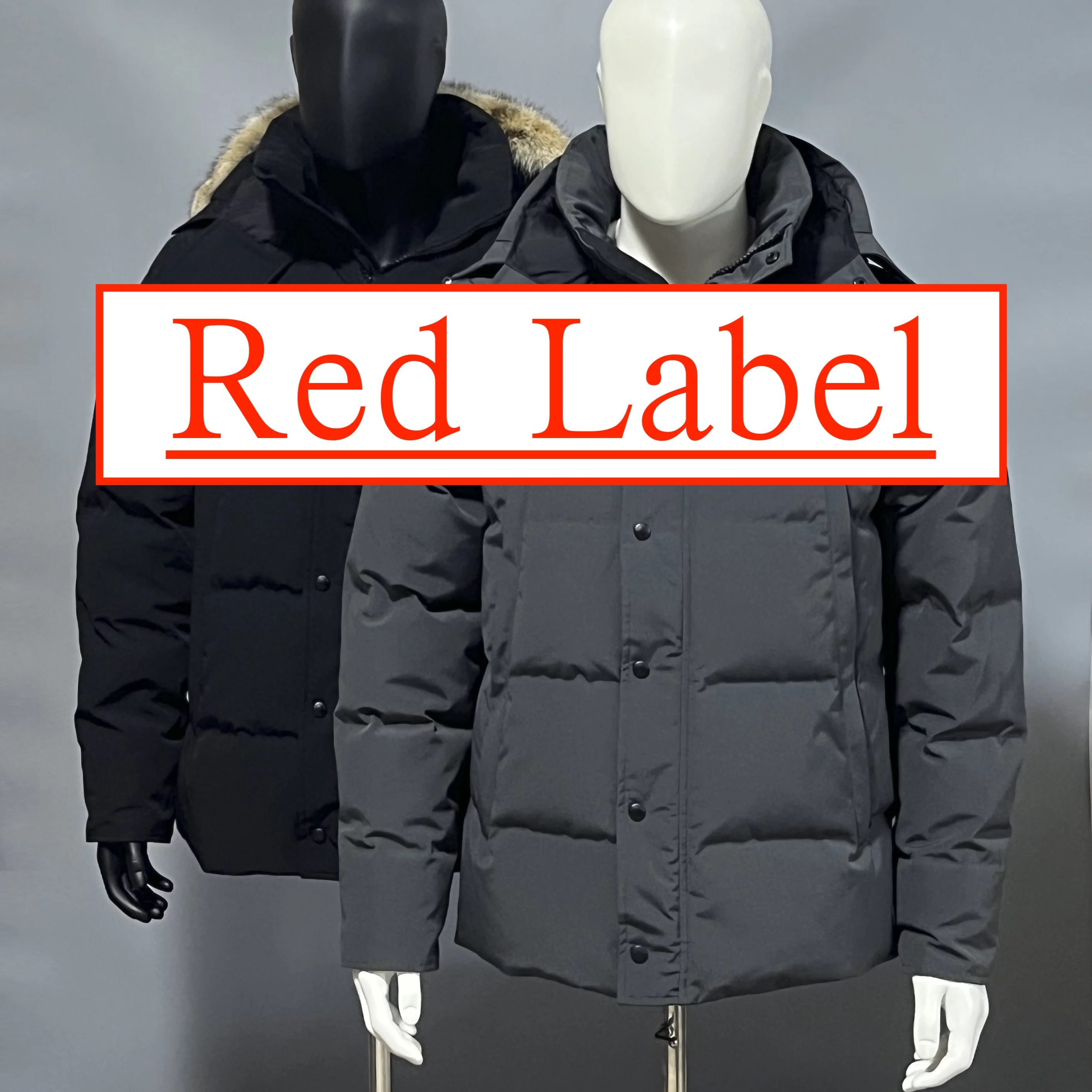 Red Label Wdm Fur Collar Style