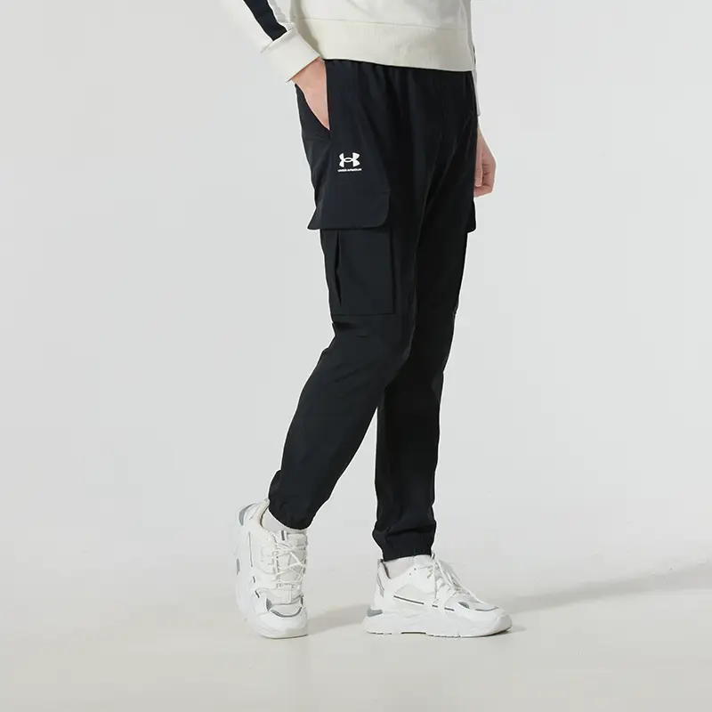 Under Armour Woven Men's Pants 2025 Autumn New Sports Pants Running Fitness Training Pants Casual Cargo Pants Long Pants