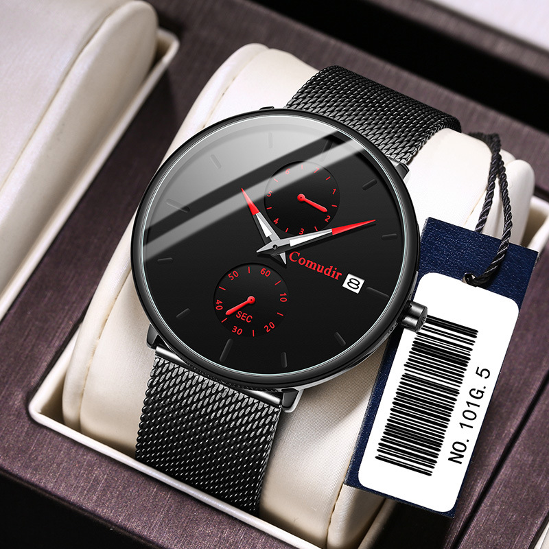 Camudi cross-border wholesale men's watches explosions a generation of fashion quartz watch business waterproof student watch