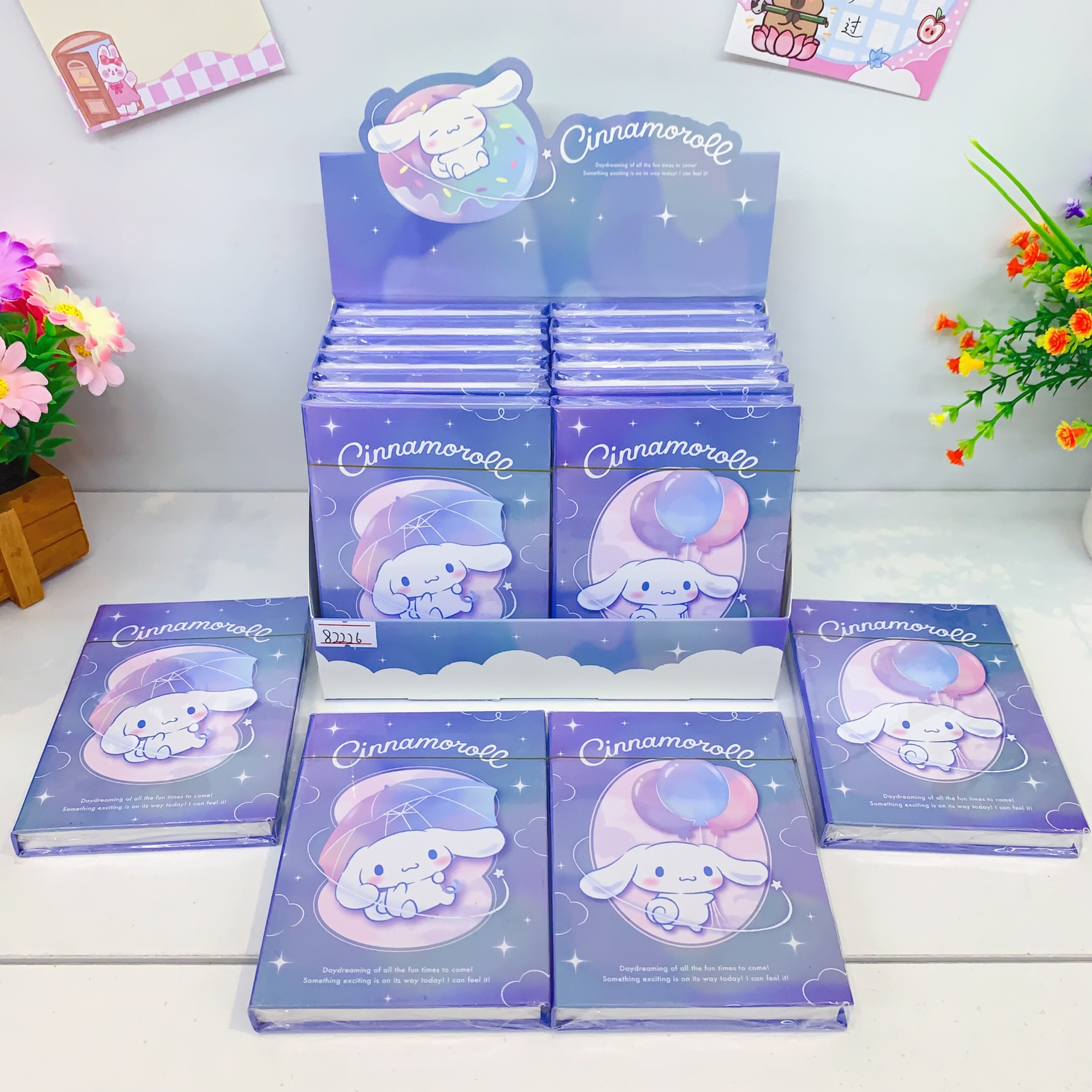 Sanrio Cinnamoroll Blue Dream Series A7 Pocket Notebook Portable Notebook Student Planner Notebook