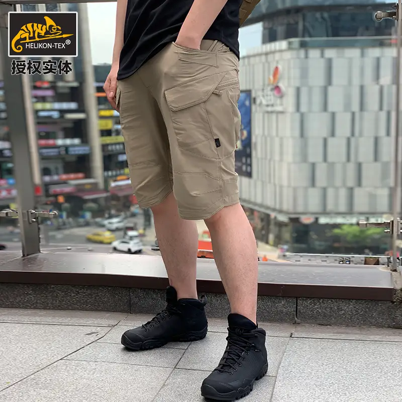 Helikon Ots Four-Way Elastic Tactical shorts Casual Outdoor Abrasion Resistant Waterproof Multi-Pocket Pants Ultra-Thin Hot
