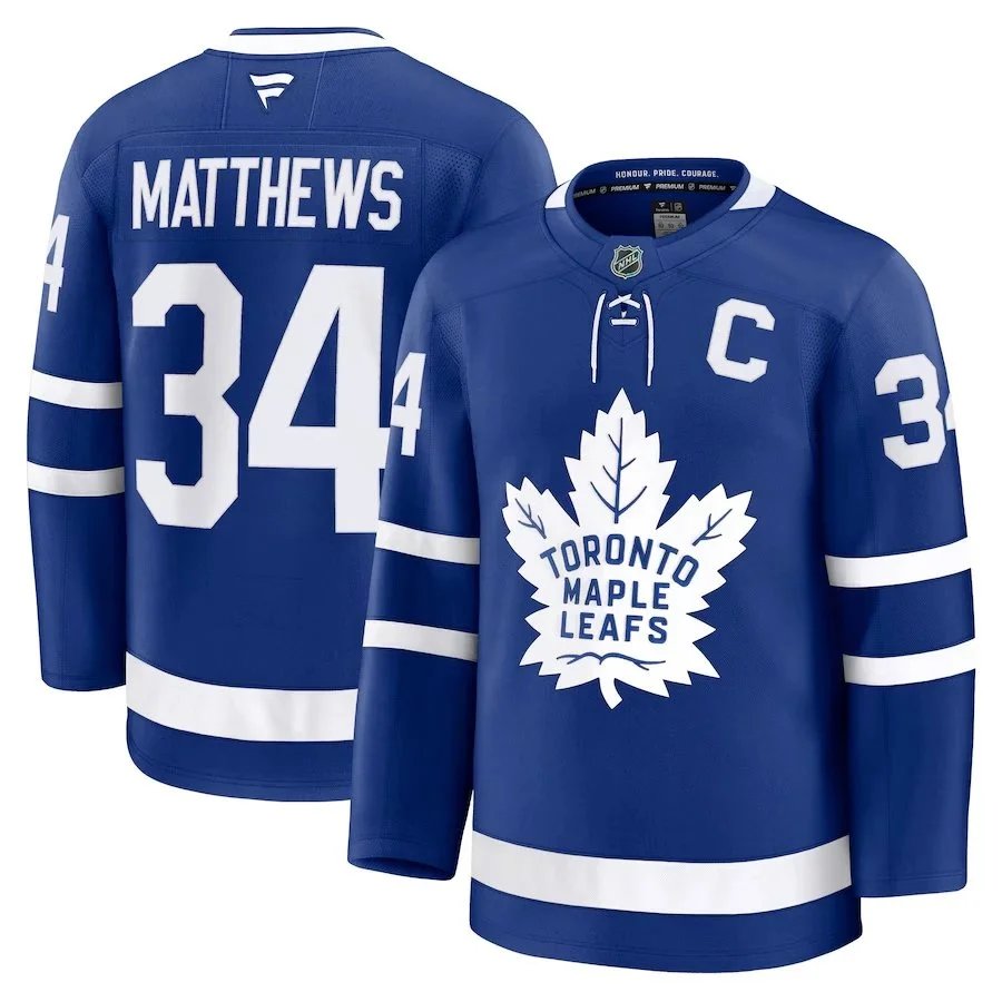 Men's ice hockey #34 #16 #91Jersey
