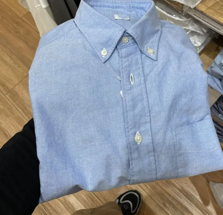 Fitting Room 2022 Spring Men's Oxford Shirt Long-Sleeved Business Professional Commuting Casual J433472/439612