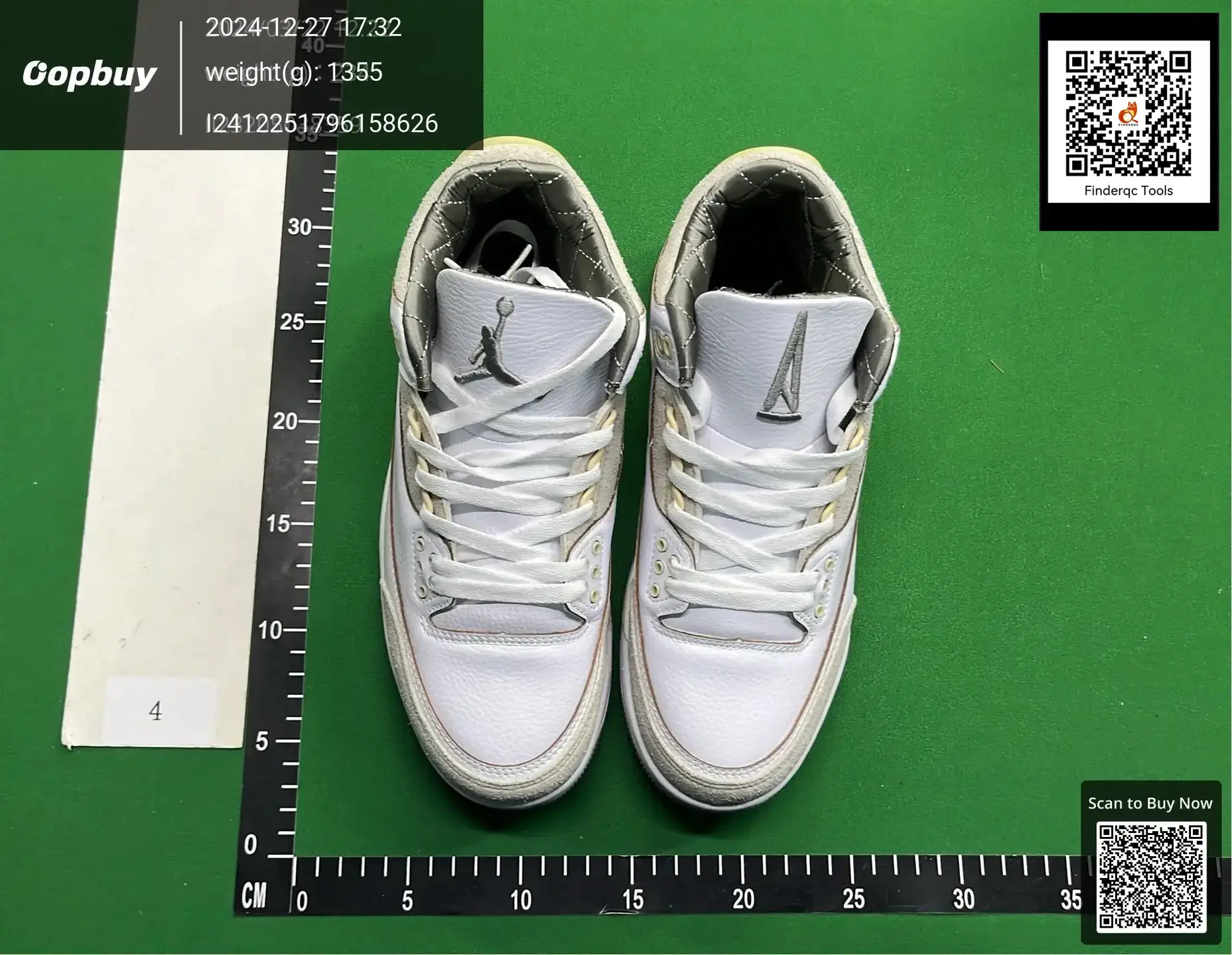 Yutian High-Quality Pure Original Aj3 Men's Shoes Fujiwara Hiroshi Ka Blue and White Cement Qiao 3 Men's and Women's Casual Sports Basketball Shoes
