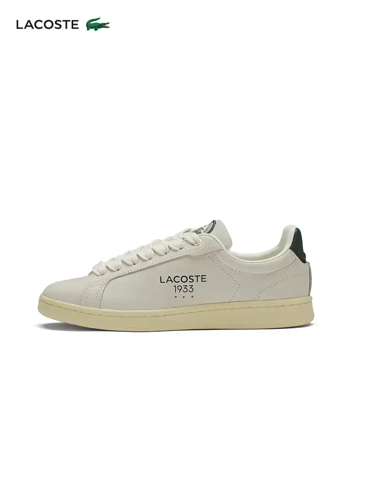 Lacoste French Crocodile Women's Shoes Fashion Minimalist Lightweight Plaid Casual Shoes Shoelace Sneakers | 46Sfa0032