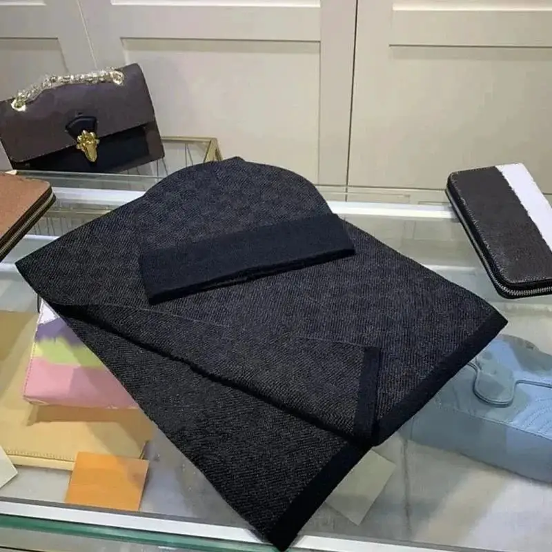 【CN Buy】围巾帽子两件套装针织-131857