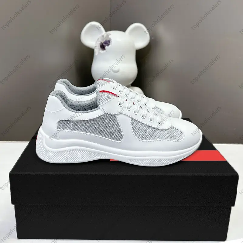 In-Stock Original Packaging Black Box American Cups Casual Shoes Sneakers Running Shoes Colorful Low-Top Matte