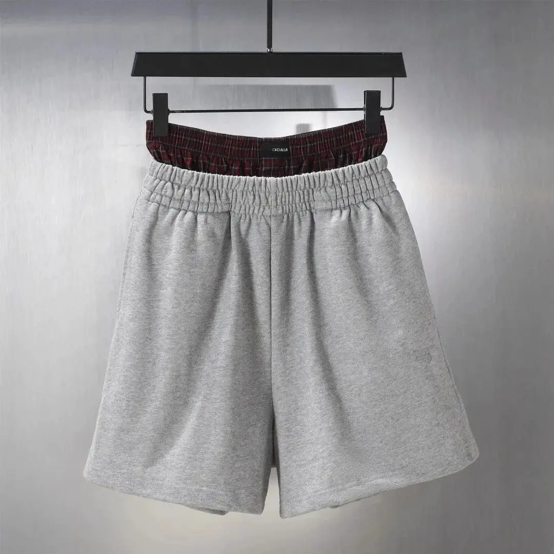 Balenciaga Grey Sweat Shorts