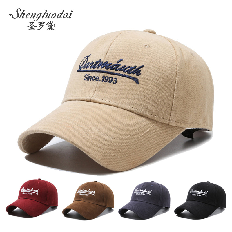 Women's Spring and Autumn Fashion New Comfortable Unisex Large Brim Wide-Brimmed Face-Slimming Soft Top Baseball Cap
