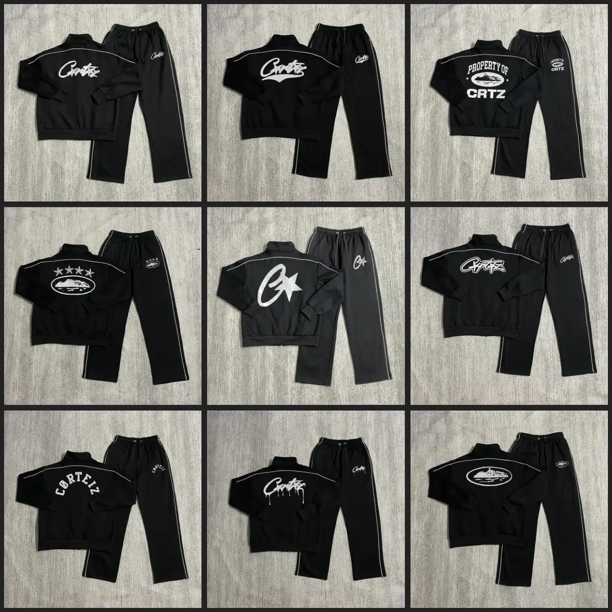 TC13-Autumn and Winter Hip Hop Street Men's and Women's Hoodie Sweatshirt Long Pants Set +86 185 6795 5052