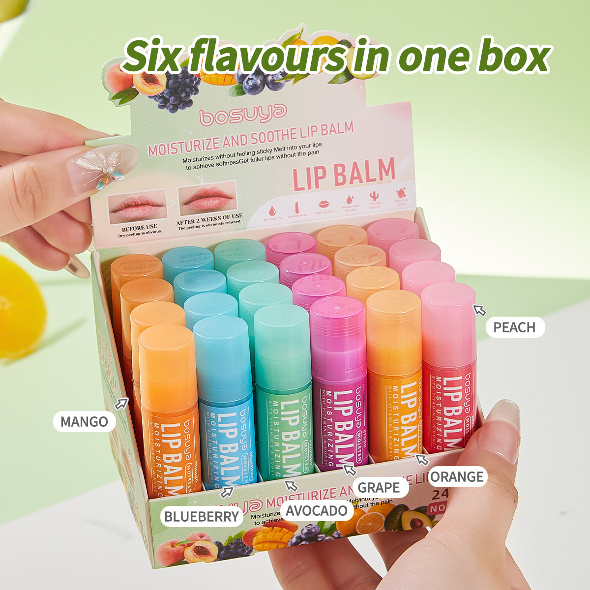 bosuya Moisturize and Soothe Lip Balm