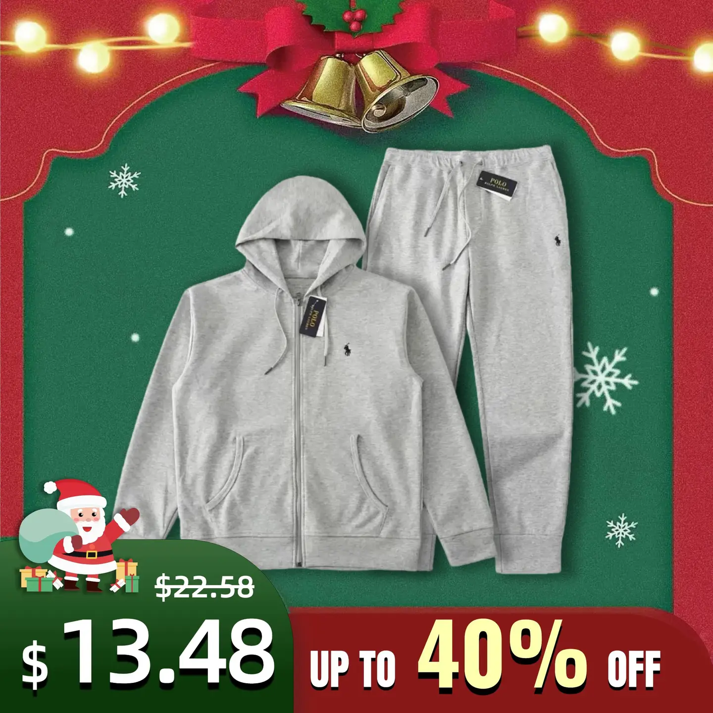 新款时尚百搭高品质卫衣套装-005-XMAS
