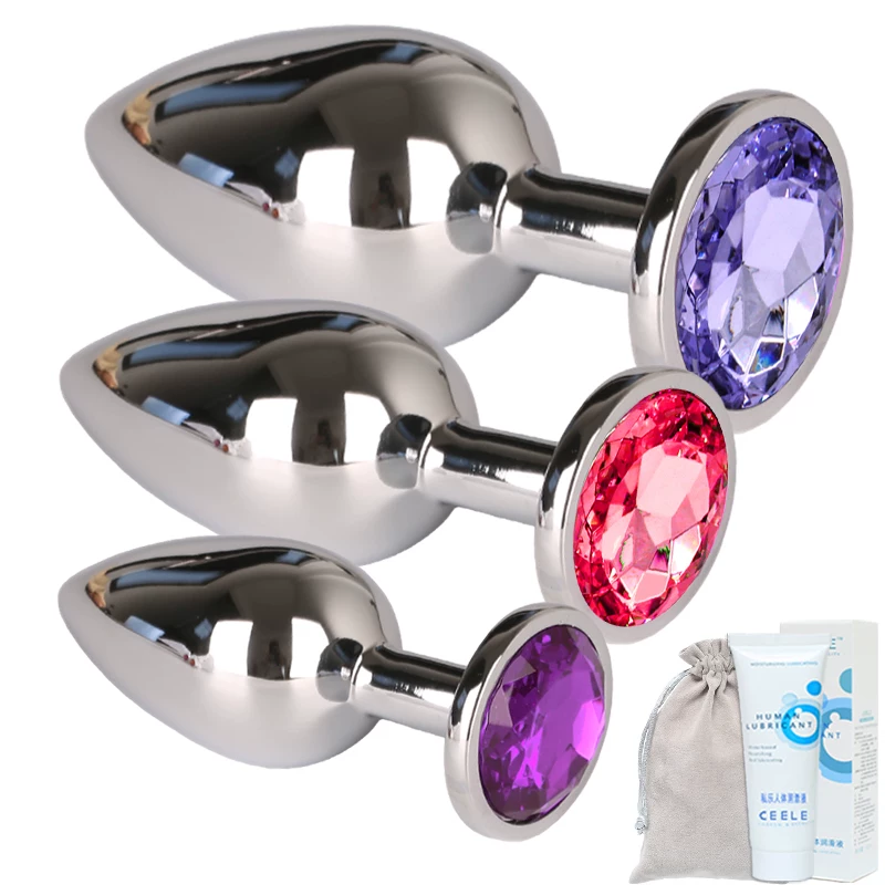 Women's Metal Anal Plug, Anal Dilator for Outdoor Use, Anal Dilator for the Anus, Fox Tail Sex Toy, Bead Puller, Sm