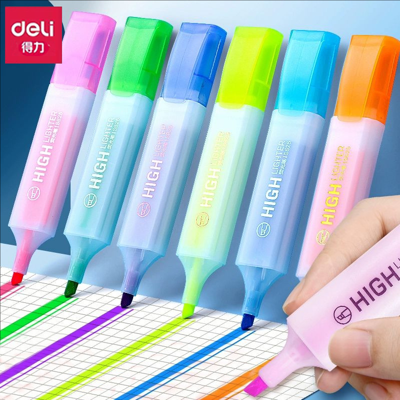Highlighter Marking Pen Students Use Marking Pen Silver Light High Color Value Yingguang Pen Color Key Hand Account Special Pen