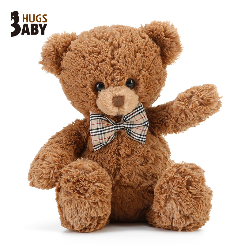 Hug Baby Claire Teddy Bear Doll Cute Bear Plush Toy Sleeping Pillow Doll Cross-border Wholesale