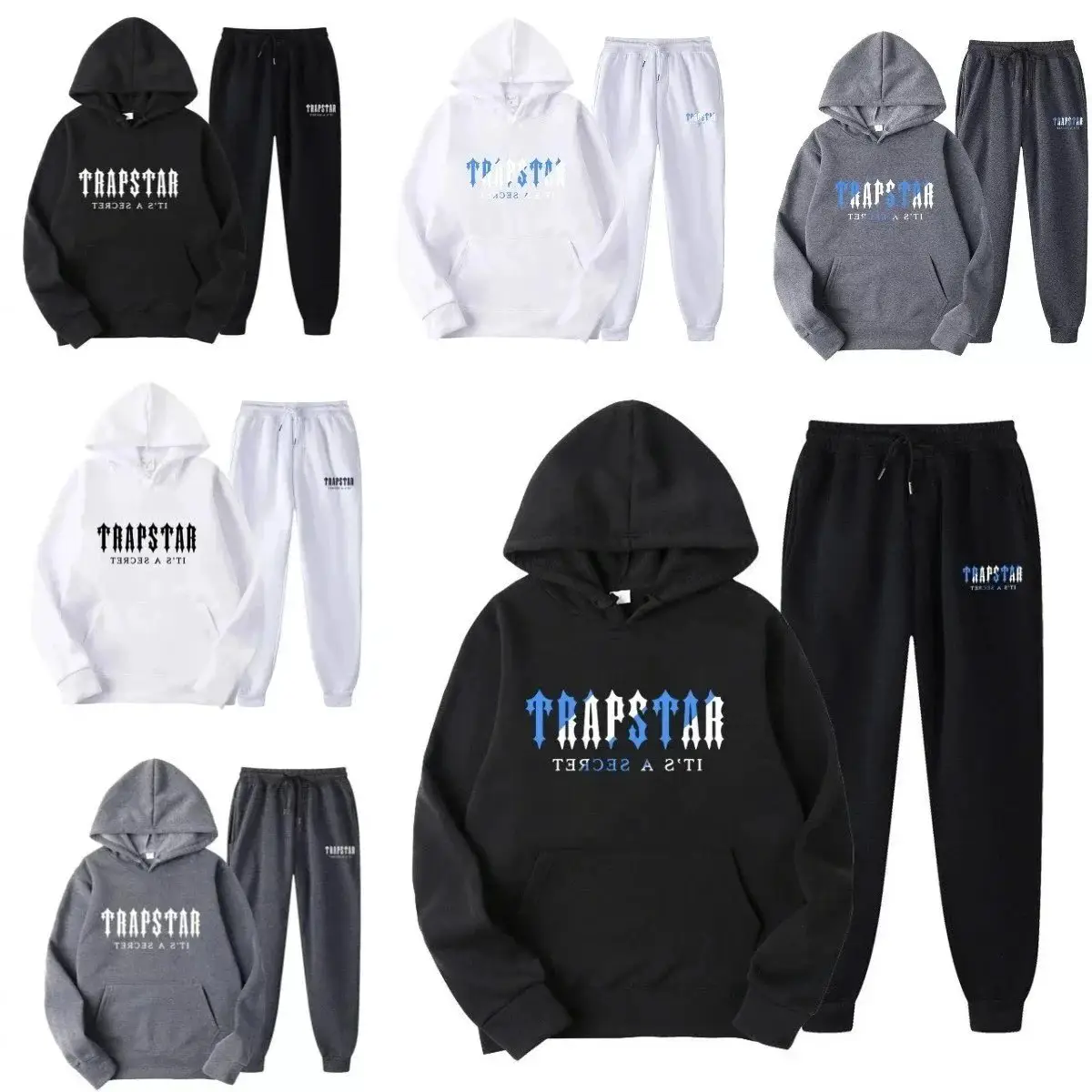 Fashion Trend Sweatshirt Set 006