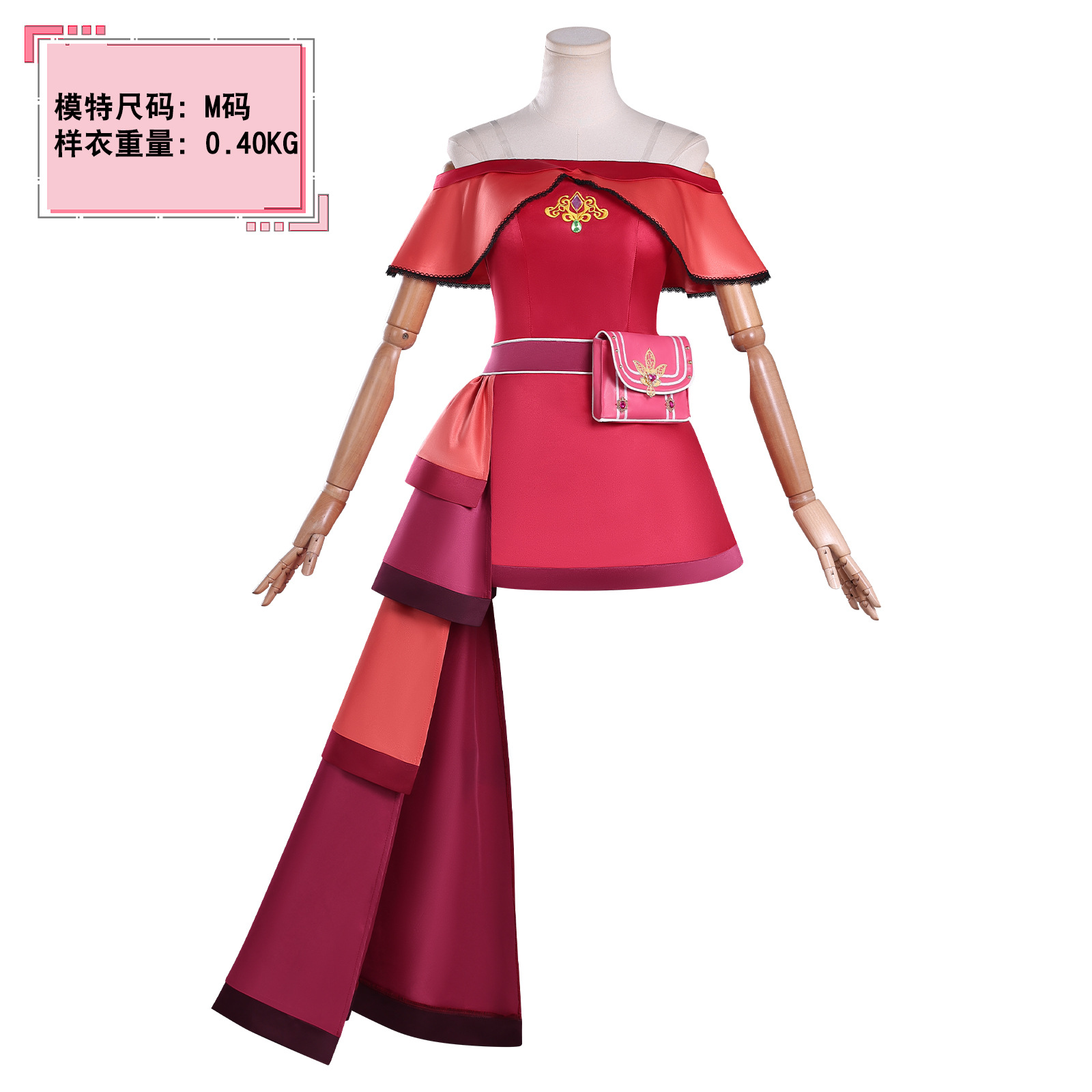 In-Stock Fairy Dream Ye Luoli Cosplay Zina Transformation Cosplay Costume Ye Luoli Warrior Chinese Animation 2D Cosplay