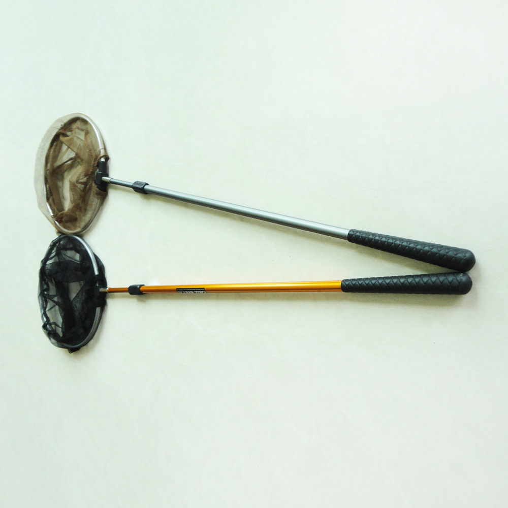 Manufacturer's Ready-Made Aluminum Alloy 2-Section Round Net Small Eye Net Head 1.5m Net Fishing Gear Supplies Wholesale