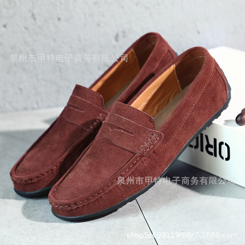 AliExpress Autumn New Lightweight plus size Doug Shoes Cross-border Single-layer Shoes Slip-on Loafers 890 Casual Men's Shoes