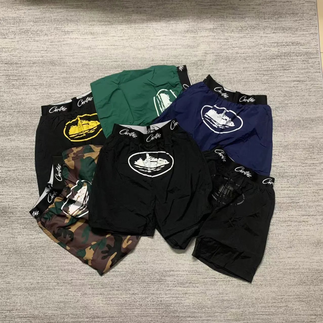 Corteiz Ship Logo Shorts
