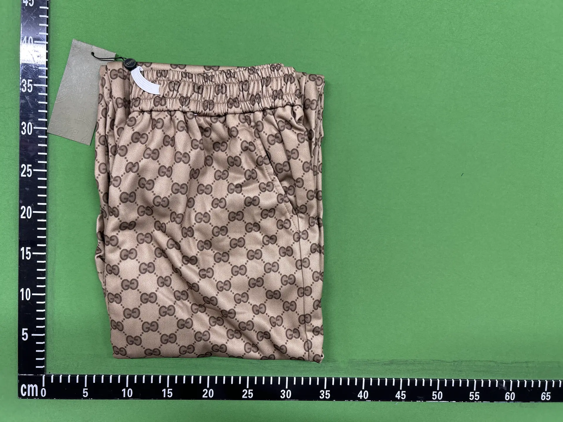 Gucci GG Monogram Track Pants Beige