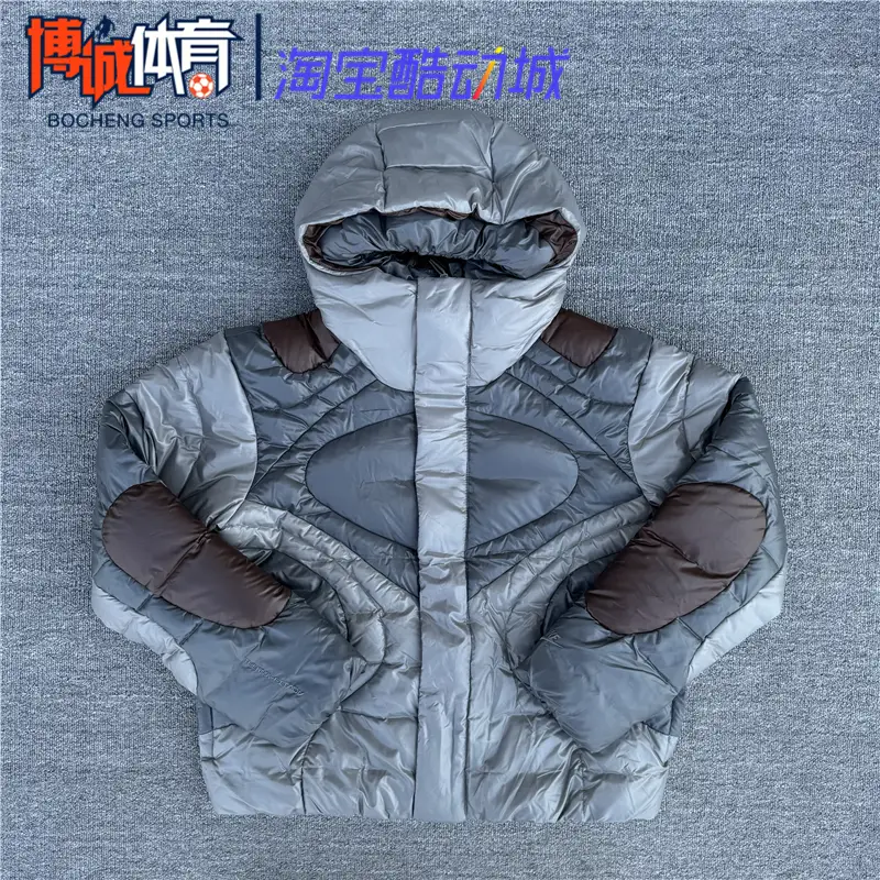 Nike Men's Fall and winter sports skiing Casual windproof Heattech hooded cotton-padded jacket Outwear FB7424-029