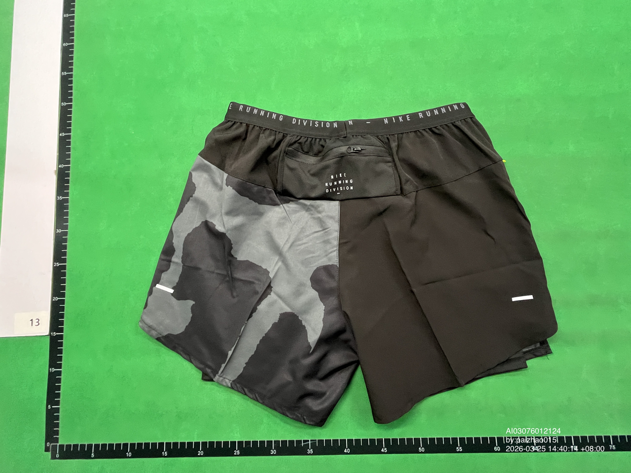 Brand in stock Camouflage Track and Field with Inner Pocket Shorts Men's Summer All-match Loose Sports Basketball Three-part Pants Trendy QC