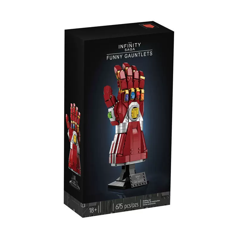 Superhero 76223 Iron Robot Infinite Nano Gloves Children's Building Blocks Boys' Toys QC 写真 TAOBAO Qualit.ly