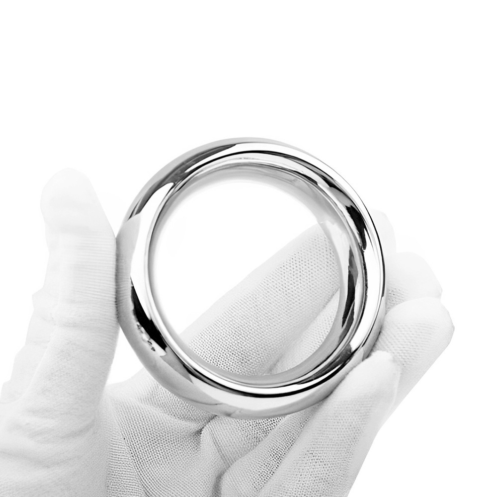 Metal sperm lock ring male root scrotum weight bearing ring male metal delay ring penis binding ring male supplies