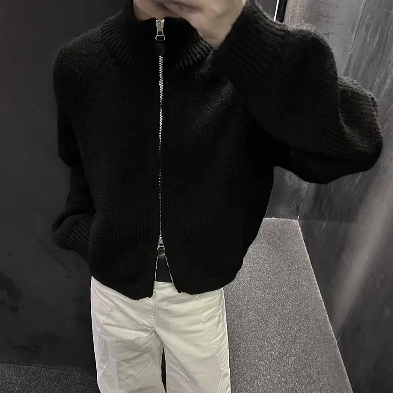 “Optimized Version”Cal Our Legacy Alpaca Wool Blend Zipper jacket Outwear Cleanfit