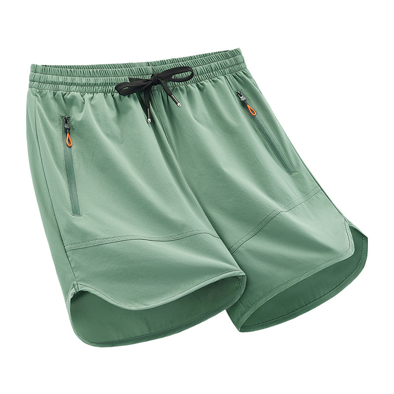 2026 Summer Men's Large Size Casual Shorts, Loose, Thin, Breathable, Cool, Sports Shorts, Beach Shorts