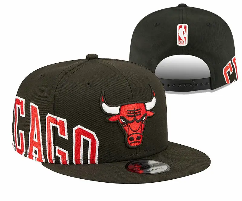 Cross-Border Nba Hat Embroidered Hat Adjustable Trendyy Export Exclusive Classic Versatile Fashionable American Street Flat Brim