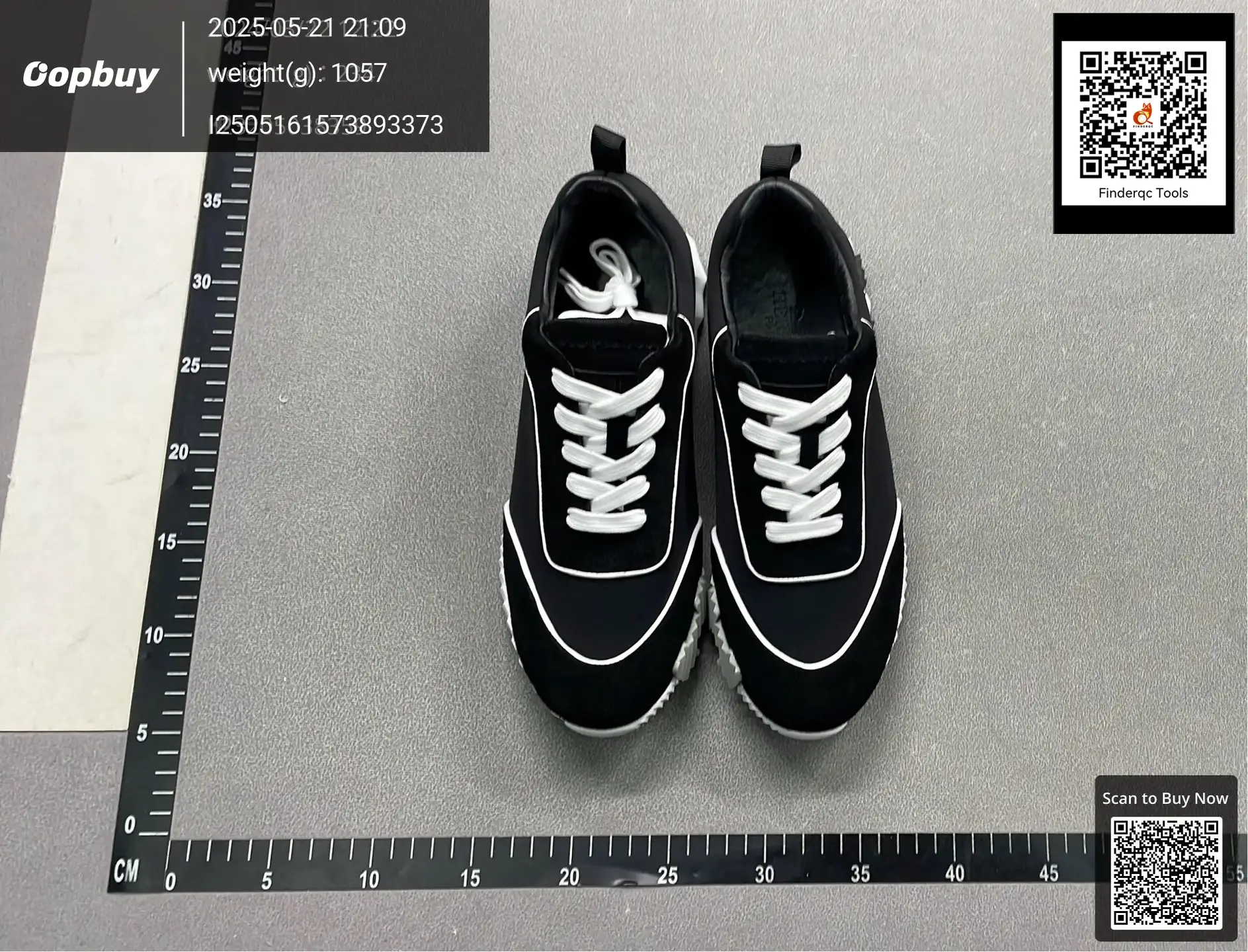 Hermes sneakers black
