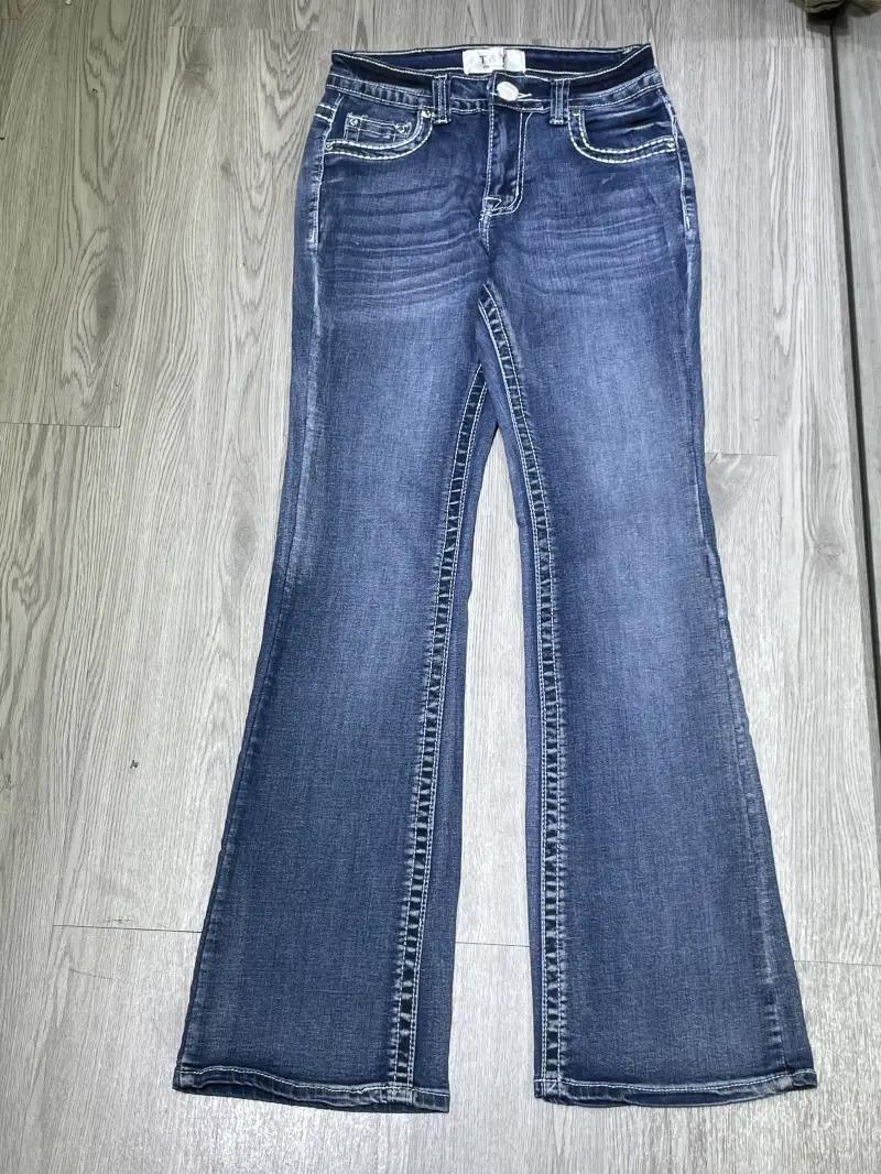 Bigd Ready-To-Wear Clothing, T&amp;Y Women's Regular Thick American-Style Heavy-Duty Retro Flared Pants M2 W06