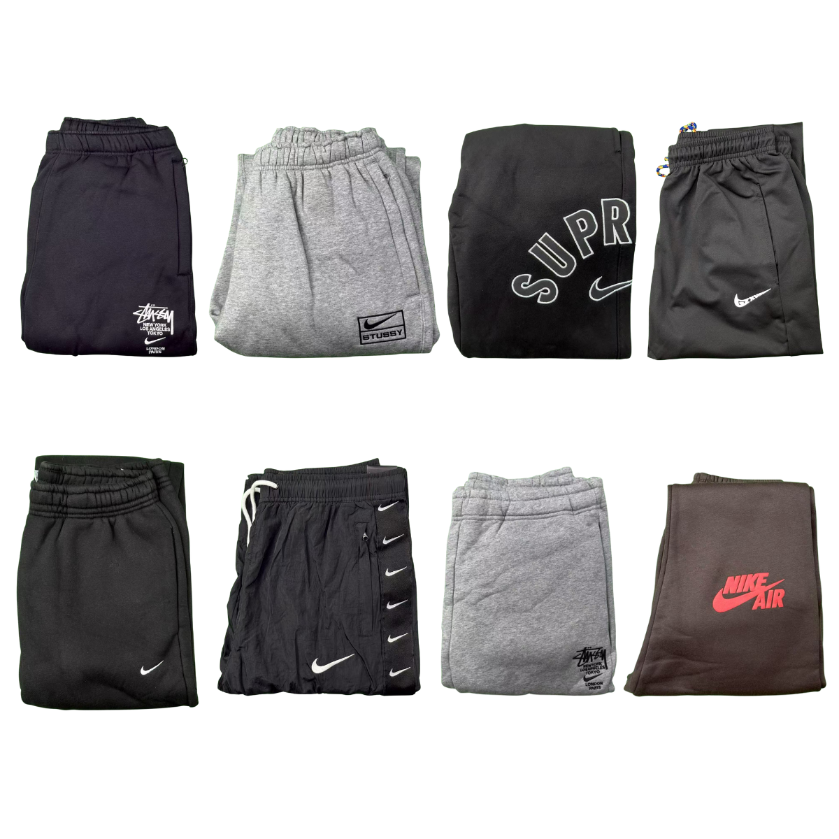 sweatpants, random delivery. No returns or exchanges after shipment.