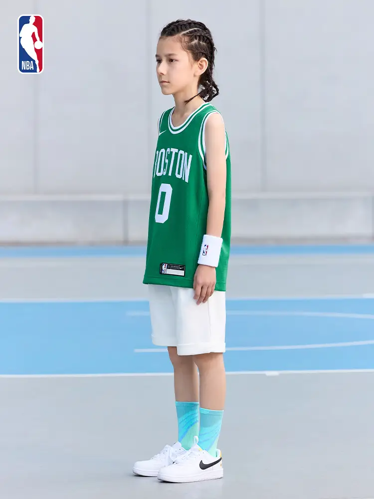 [New Product] Nike Official Nba Youth Celtics Tatum Summer Sports Quick-Drying Jersey