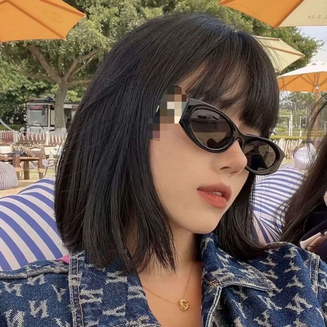 New miu sunglasses star senior 11w glasses frame ultraviolet the same retro fashion sunglasses high value