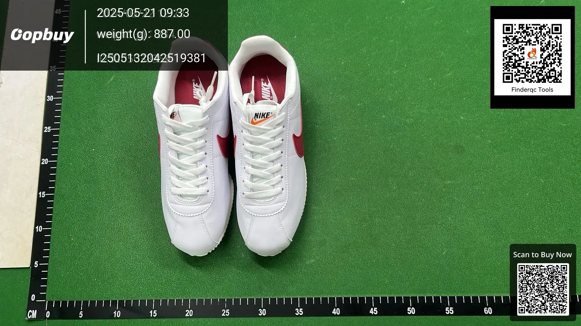 Nike Cortez White Red
