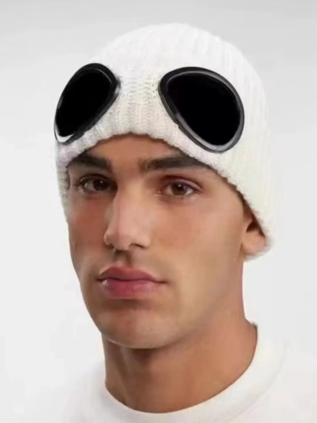 New Pilot-Style Autumn and Winter Knitted Hat for Men and Women, Warm Korean-Style Couple's Wool Hat Knitted Hat