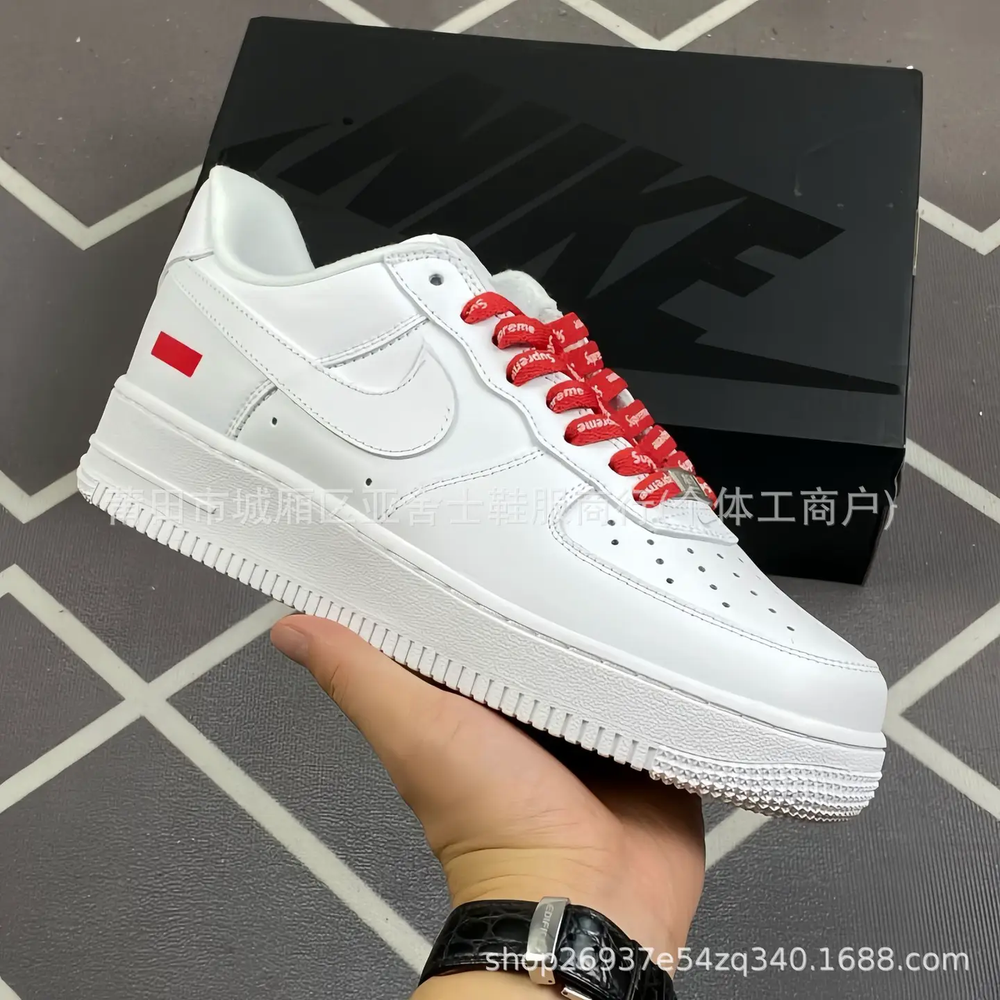 Putian Af 1 High Version Cross-Border Exclusive Air Force 1 Casual Sports Shoes for Men and Women Versatile White Sneakers