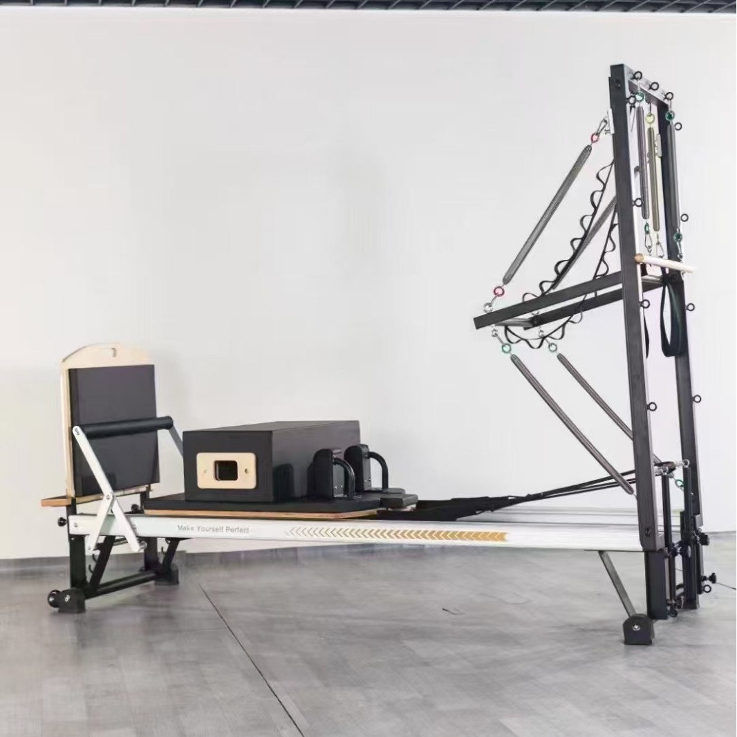 Pilates Aluminum Alloy Core Bed Manliqi High-End Fitness Equipment Yoga Studio Personal Training Half-High Core Bed