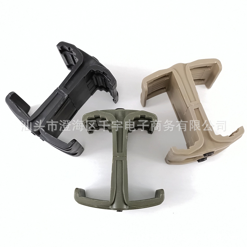 Retractable Magazine Coupler 5.56 Nylon Coupler Double Sleeve with Spring Soft Bullet Toy Accessories