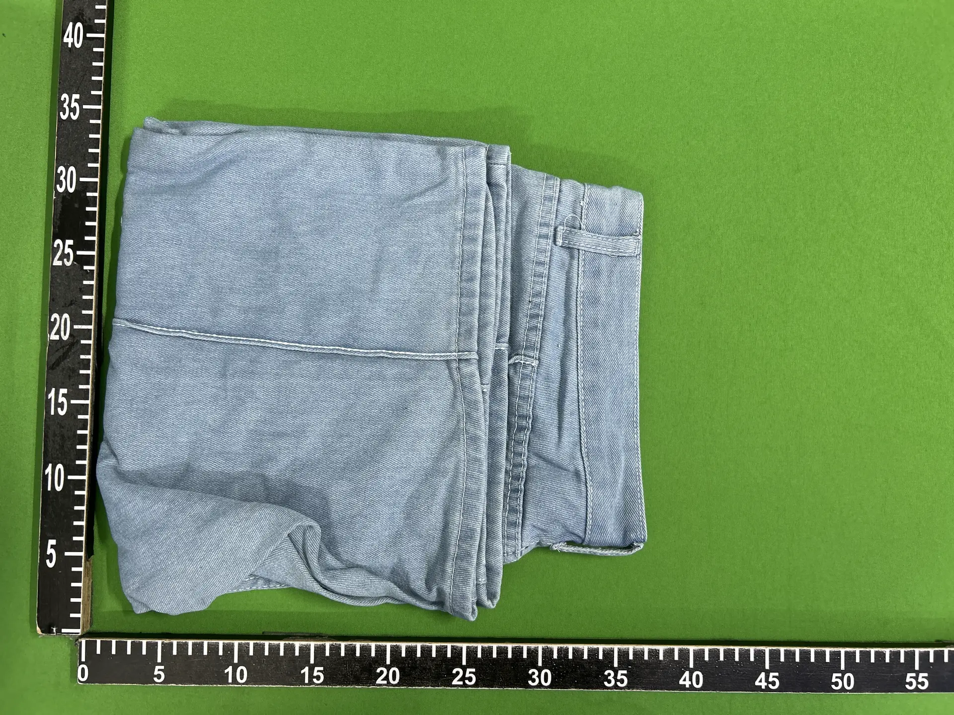 Light Wash Denim Shorts