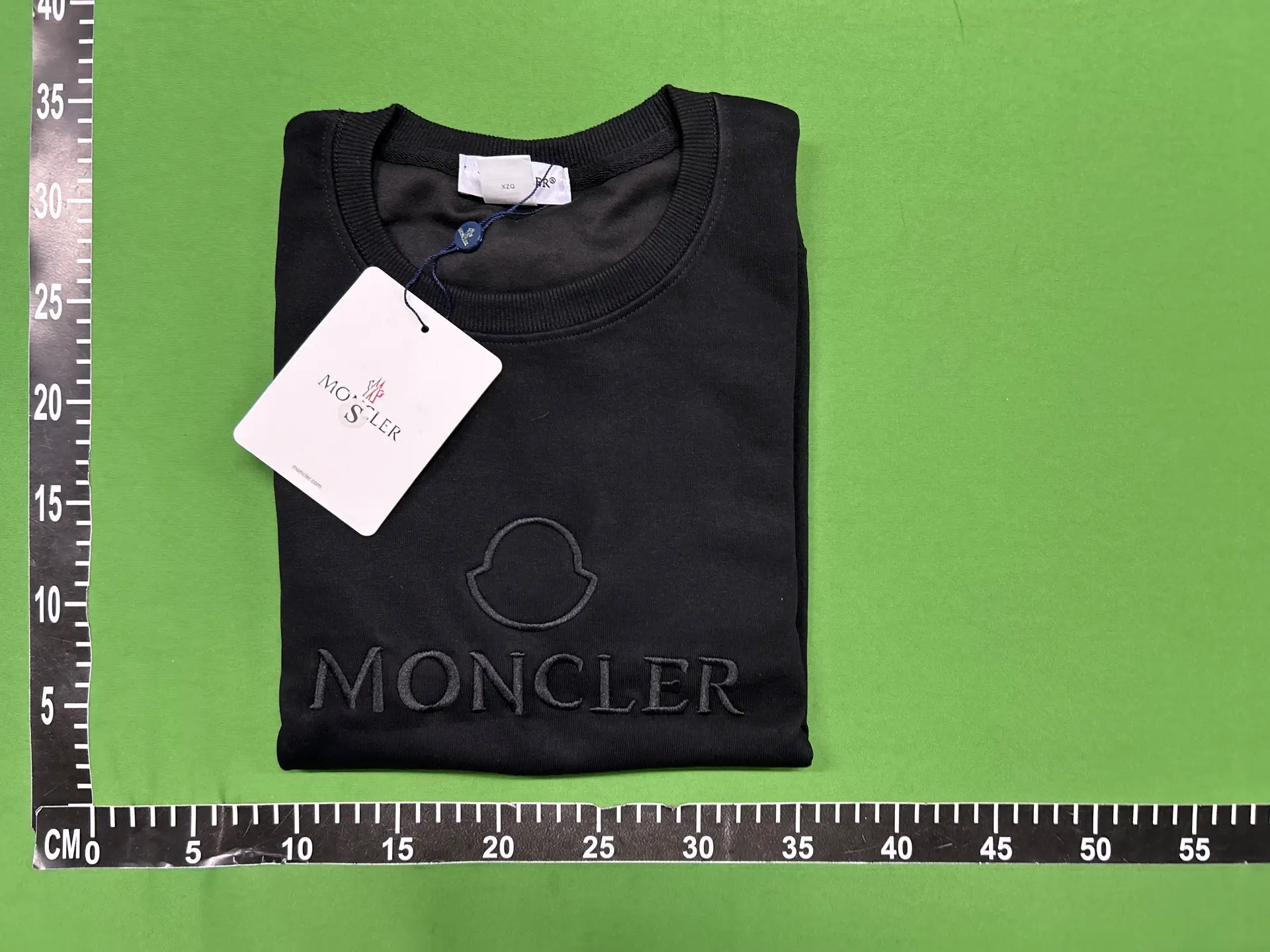 Moncler Logo Sweatshirt Black