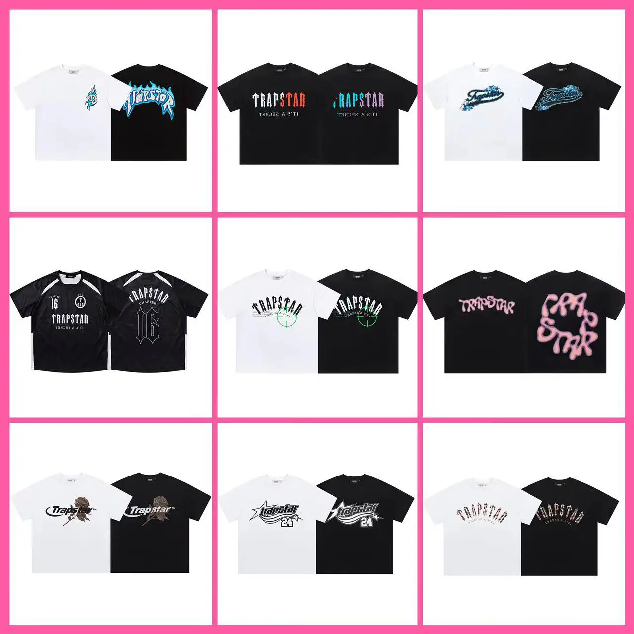 Summer new graffiti embroidery letter printing European and American street tide brand loose casual men's and women's short sleeve T-shirt wholesale