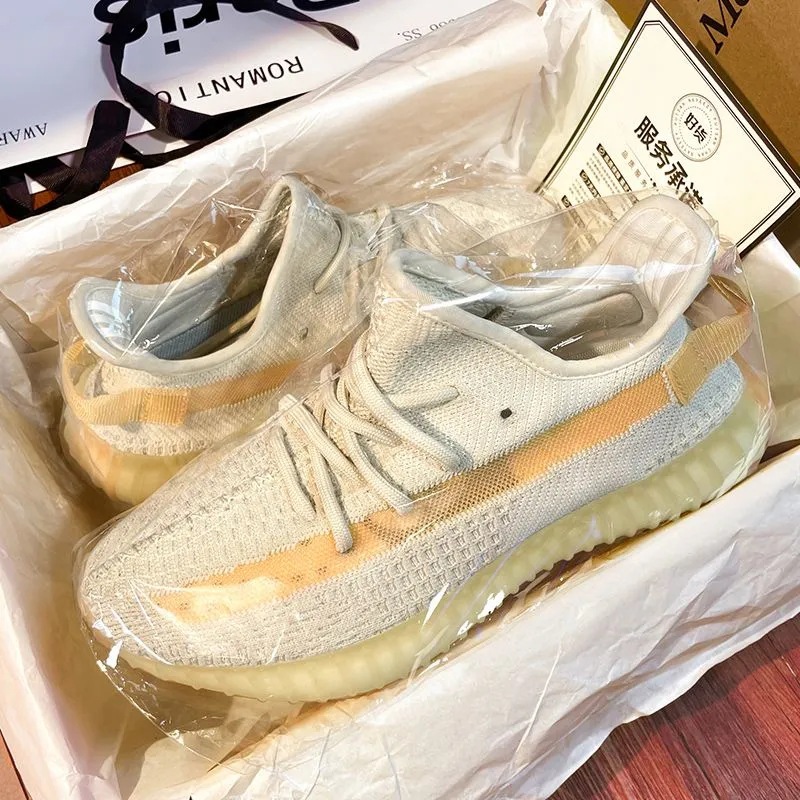 Basf's Genuine Coconut Shoes 350 Sea Salt Breathable White Turns Yellow Sneakers Pure Source Men's and Women's Shoes Putian V2