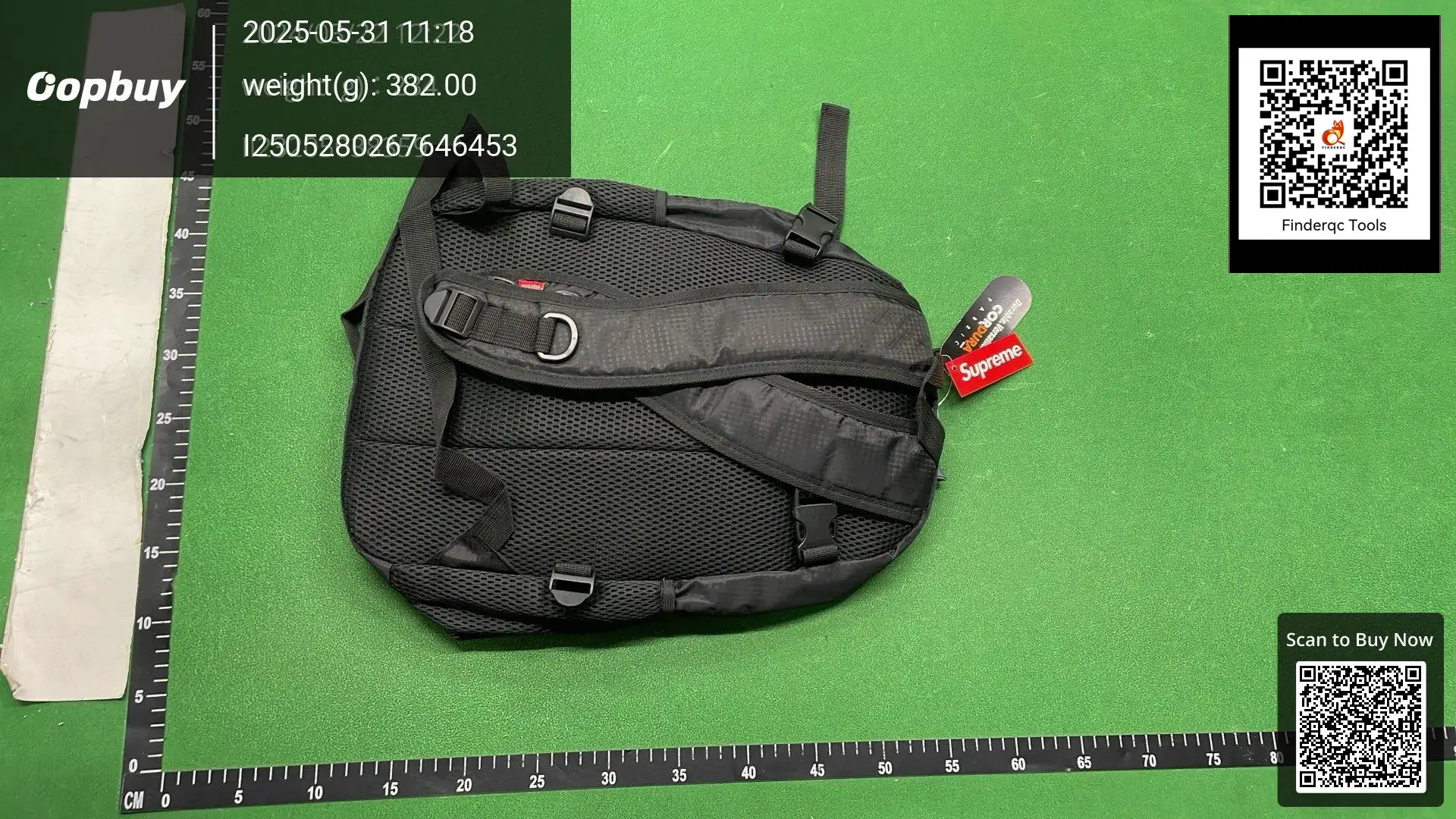 Supreme Backpack Black
